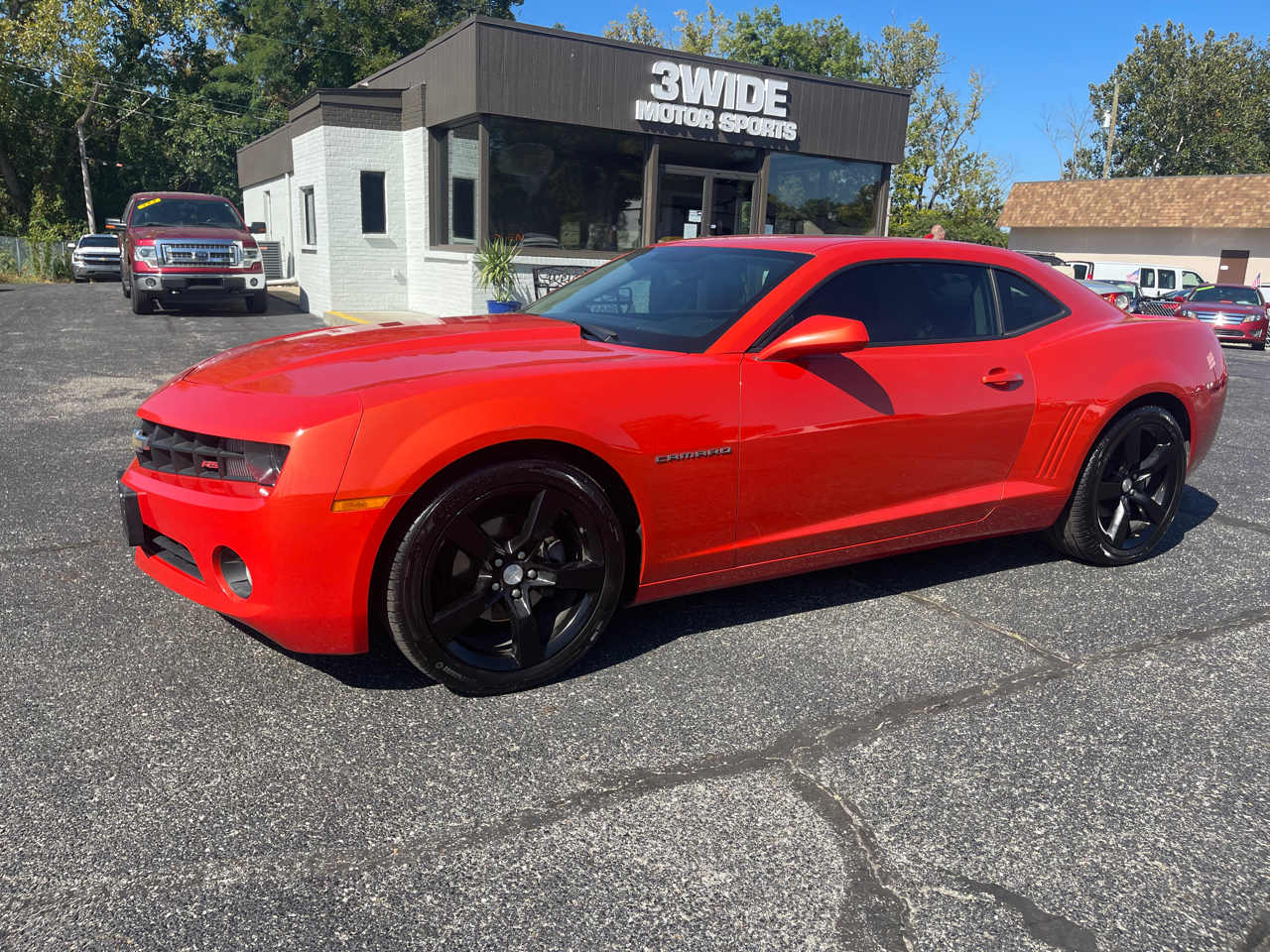 Used 2012 Chevrolet Camaro Coupe 2LT for Sale in Whiteland IN 46184 3Wide Motor Sports