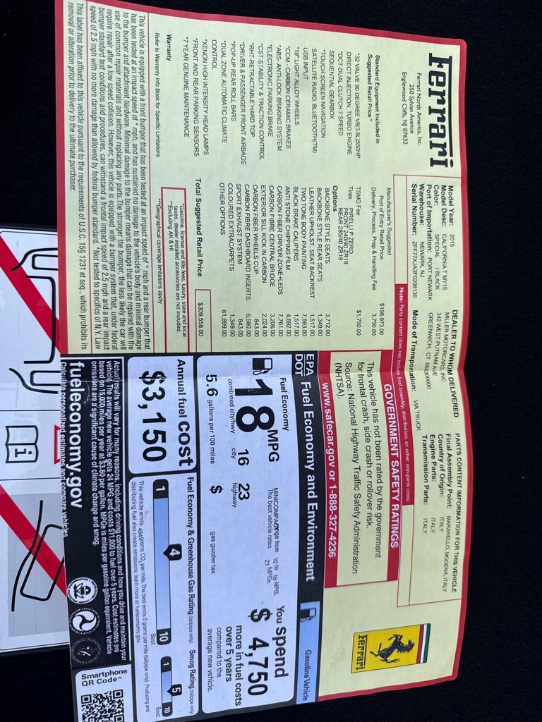 Ferrari California Convertible T 2015