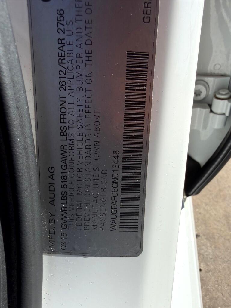 Audi A6 2.0T Premium Plus 2016