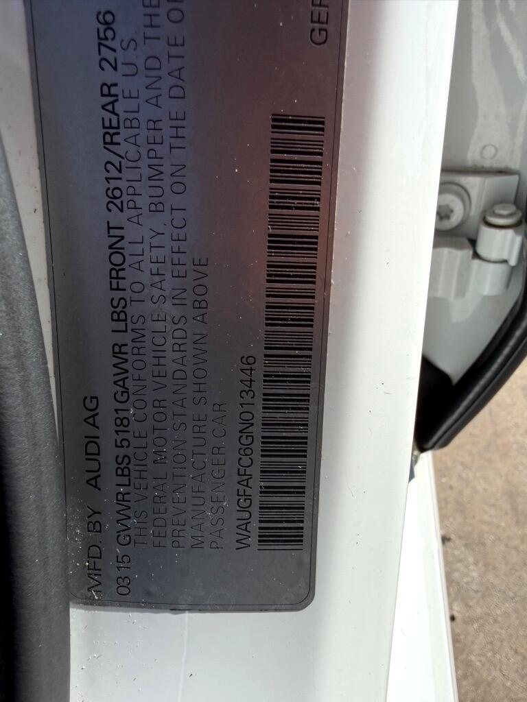 Audi A6 2.0T Premium Plus 2016