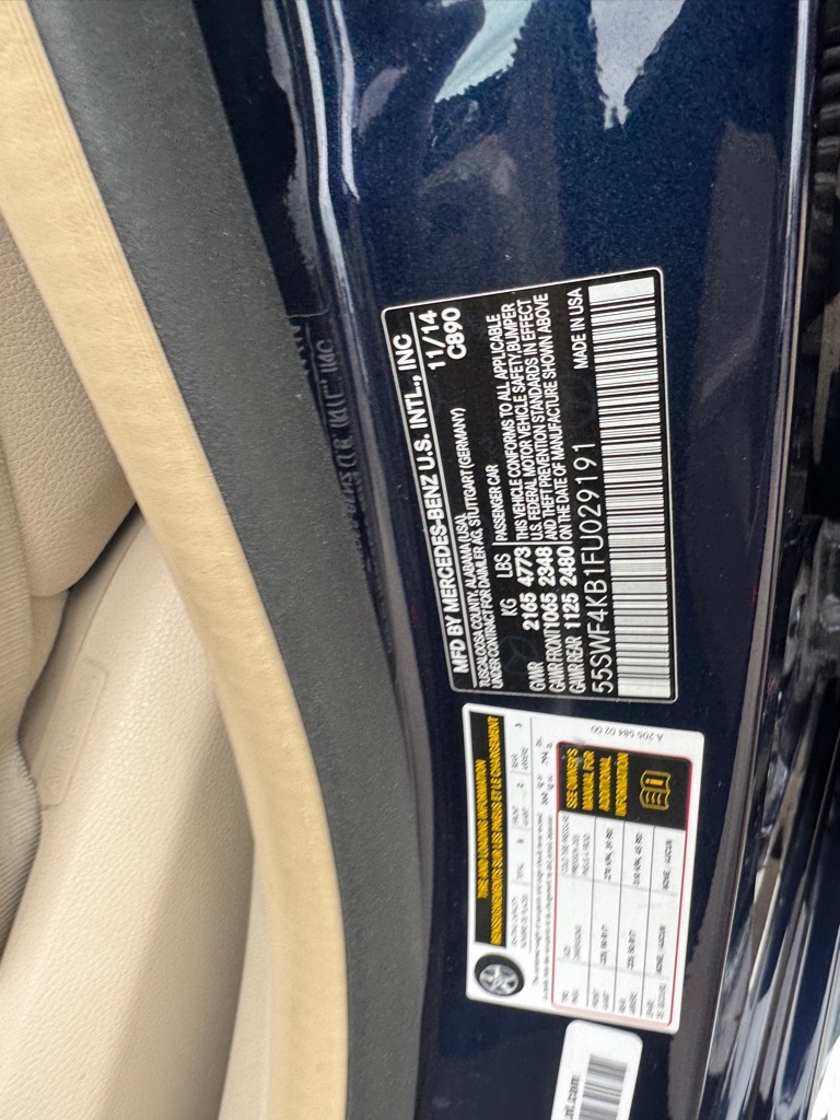 Mercedes-Benz C-Class C300 4MATIC Sedan 2015