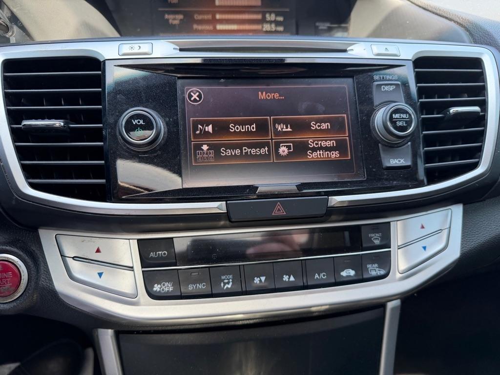 Honda Accord EX-L V6 Sedan AT 2015