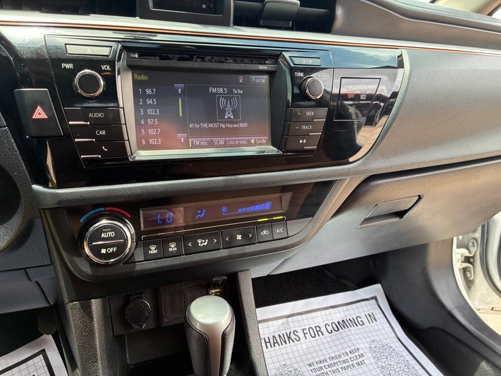 Toyota Corolla LE CVT 2014