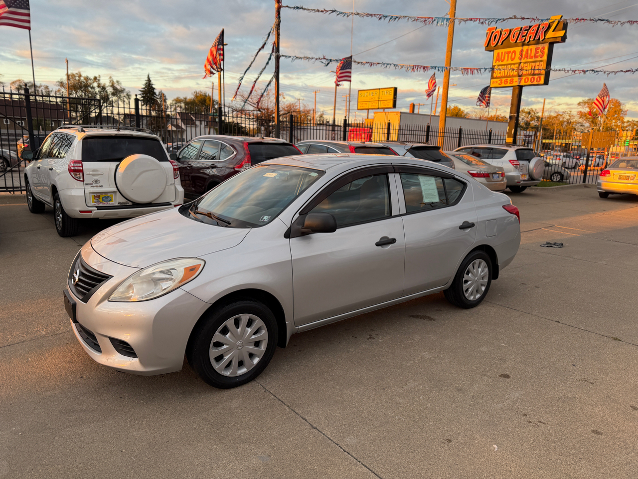 2012 Nissan Versa 1.6 Base Sedan