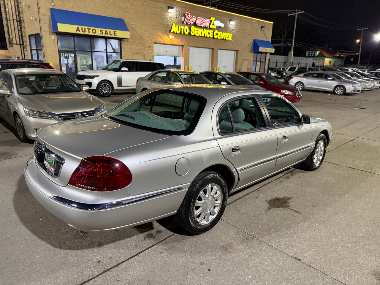 Lincoln Continental Driver Select 2002