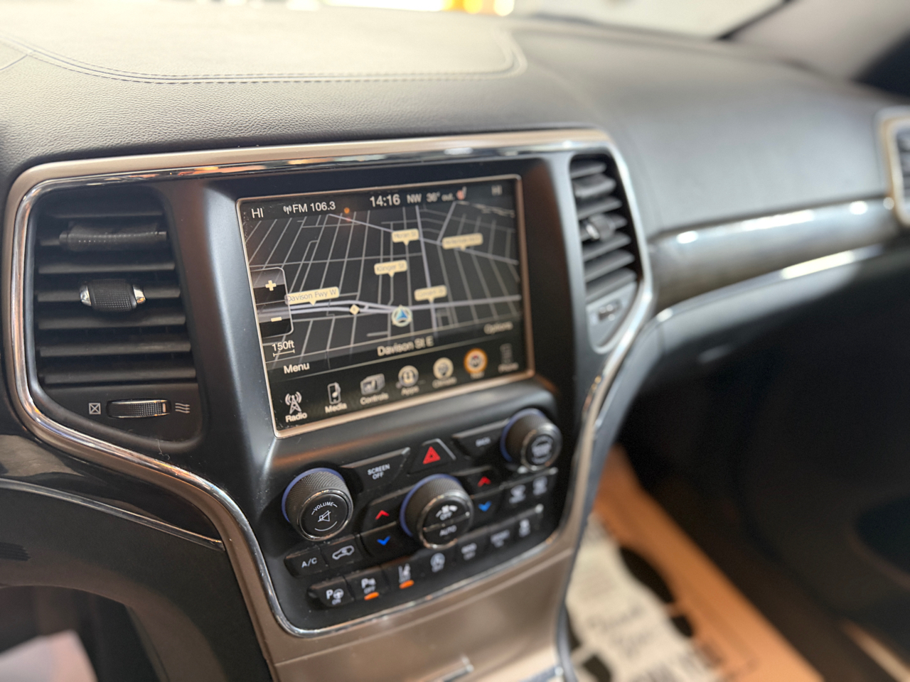 Jeep Grand Cherokee Overland 4WD 2017