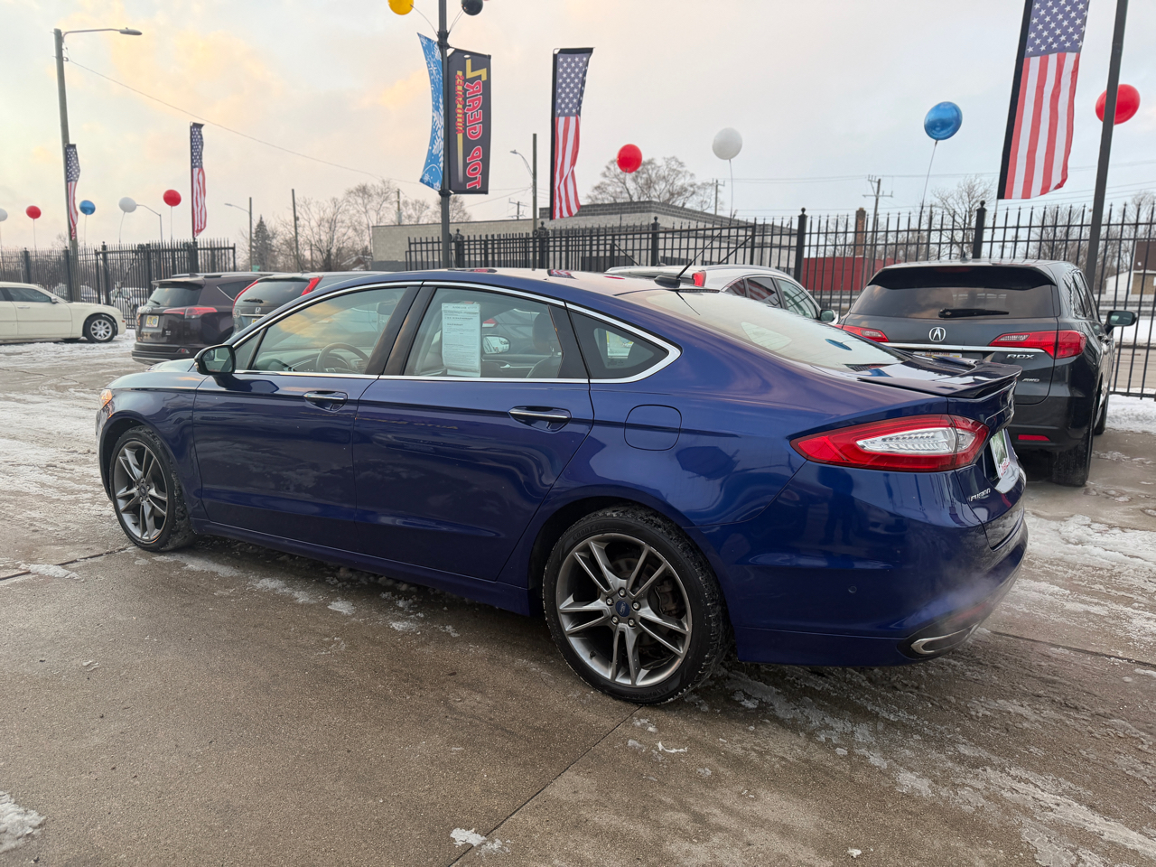 Ford Fusion Titanium AWD 2014
