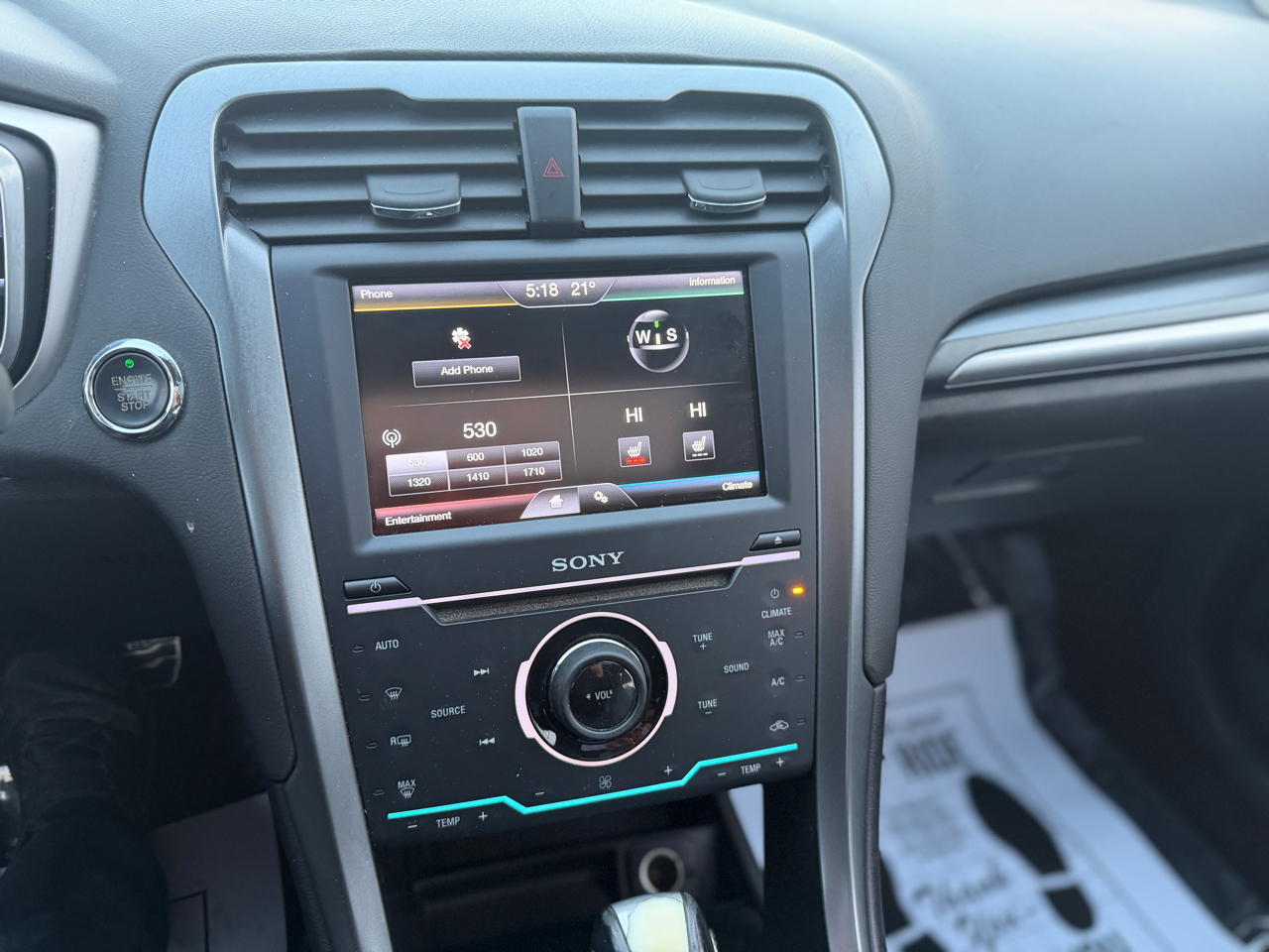 Ford Fusion Titanium AWD 2014