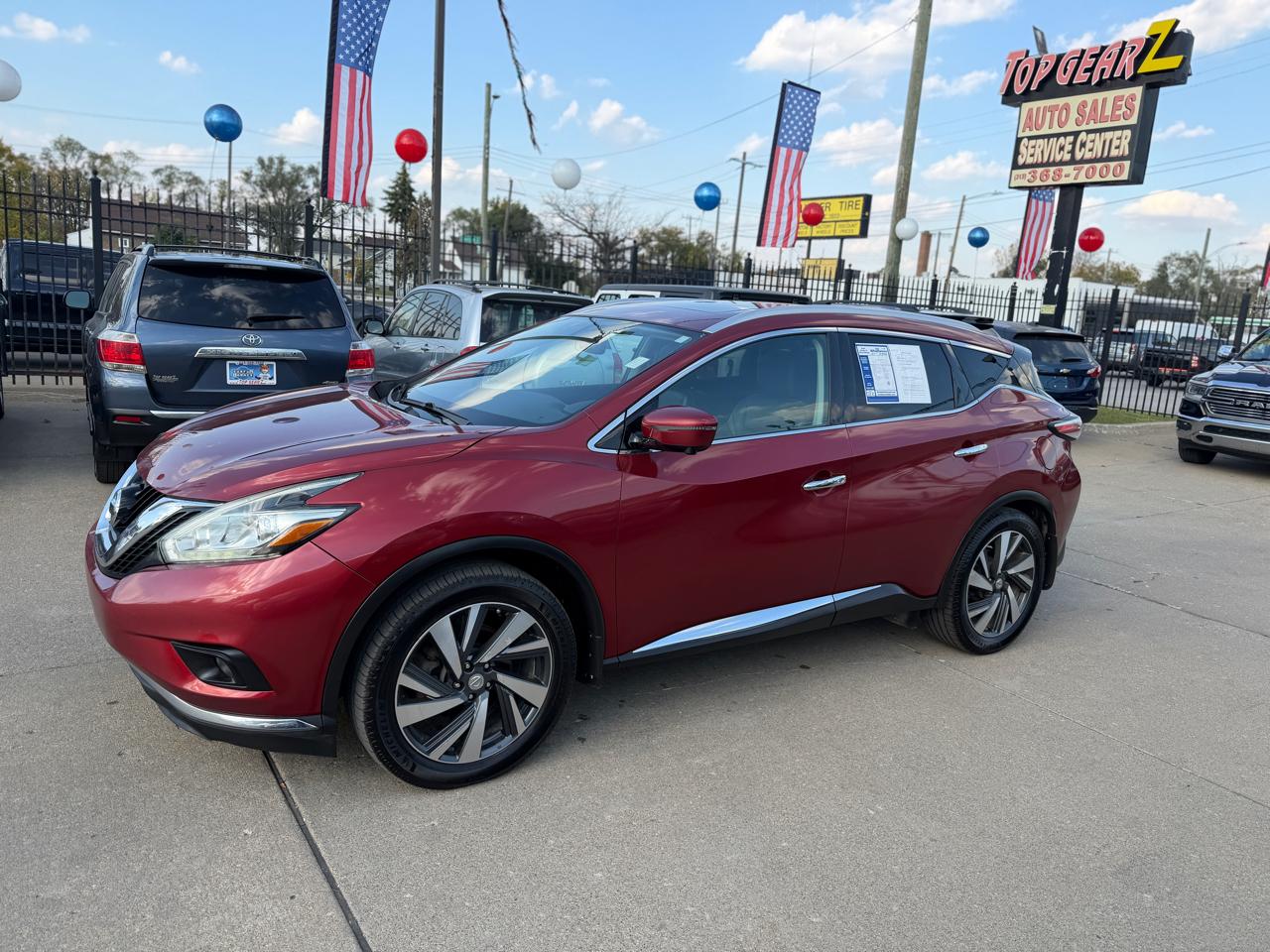 Nissan Murano Platinum AWD 2016
