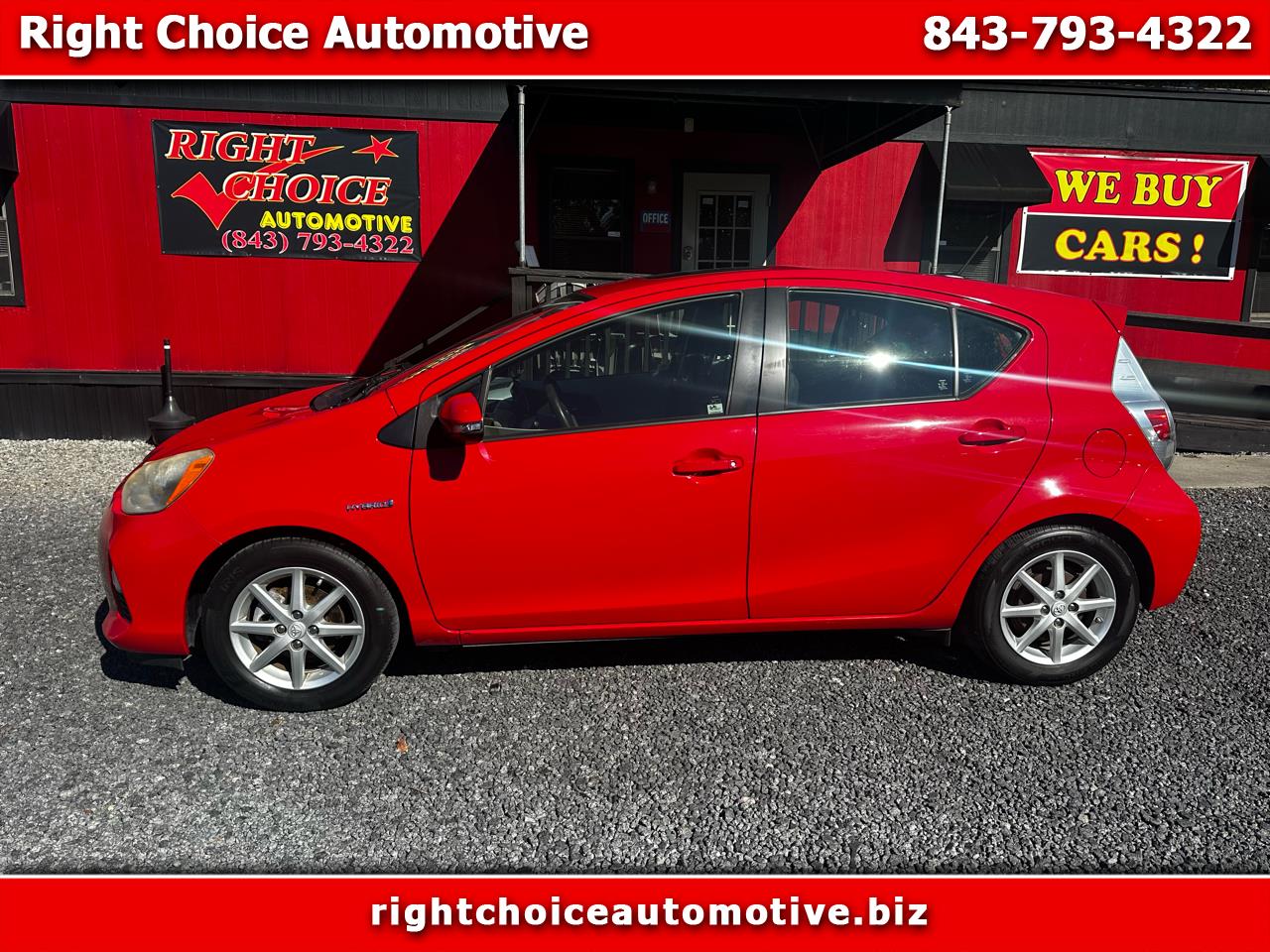 2012 Toyota Prius c 5dr HB Three (Natl)