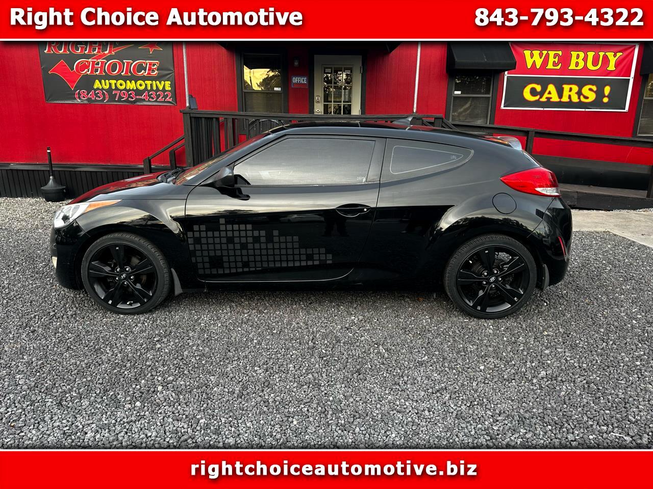 2016 Hyundai Veloster 3dr Cpe Auto w/Yellow Accent