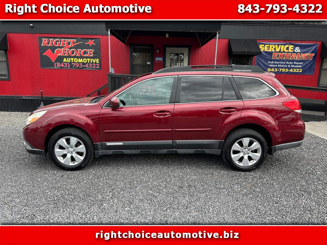 2011 Subaru Outback 4dr Wgn H4 Auto 2.5i Limited Pwr Moon