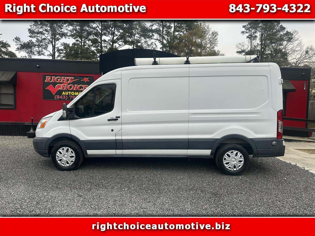 2015 Ford Transit Cargo Van T-250 148" Med Rf 9000 GVWR Sliding RH Dr