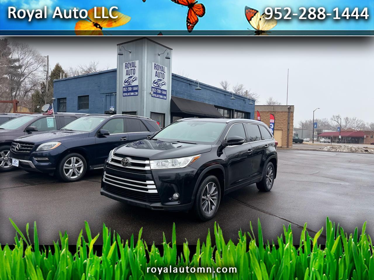 Toyota Highlander XLE 2017