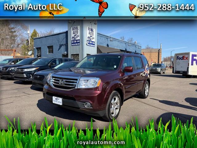 Red (MAROON) 2015 Honda Pilot EX-L 4WD SUV / Crossover Four-Wheel Drive Automatic