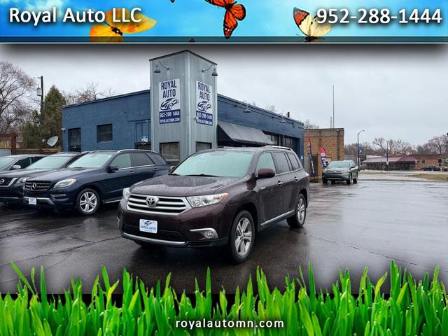 Red (MAROON) 2013 Toyota Highlander Limited AWD SUV / Crossover All-Wheel Drive Automatic