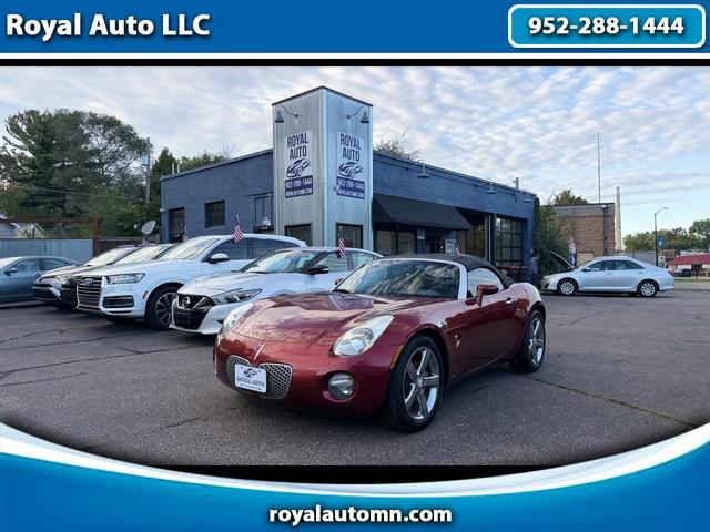 Red 2009 Pontiac Solstice Convertible Rear-Wheel Drive Automatic