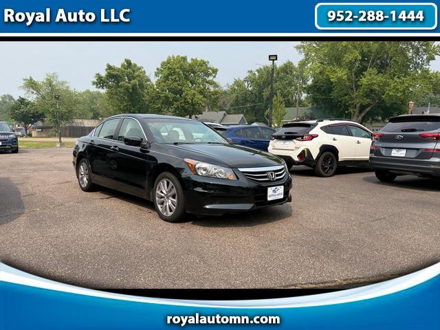 Black 2011 Honda Accord Sedan Front-Wheel Drive Automatic