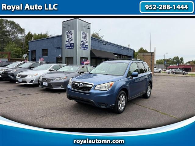 Blue 2015 Subaru Forester SUV / Crossover All-Wheel Drive Manual