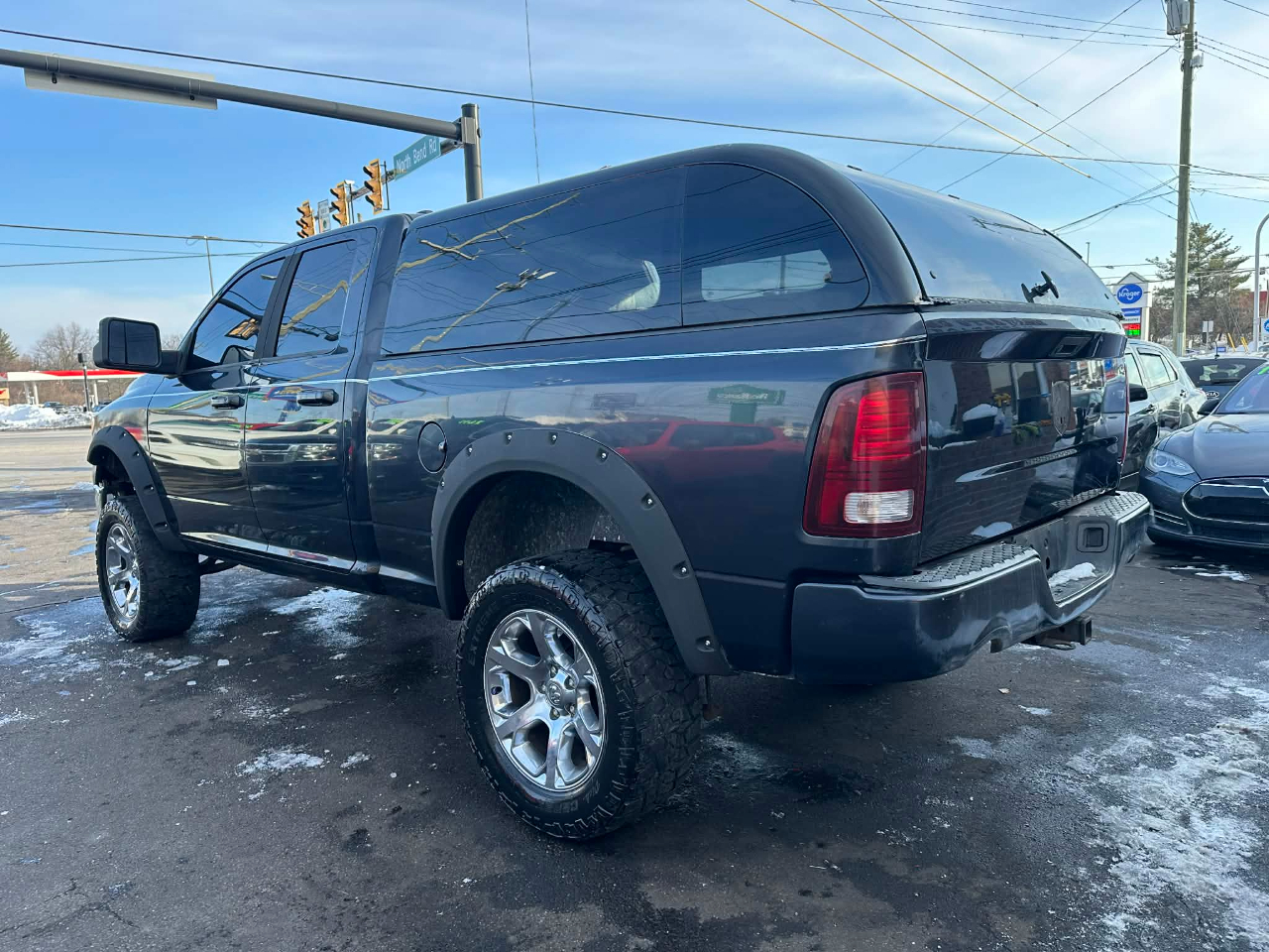 RAM 1500 4WD Crew Cab 140.5" Longhorn 2013