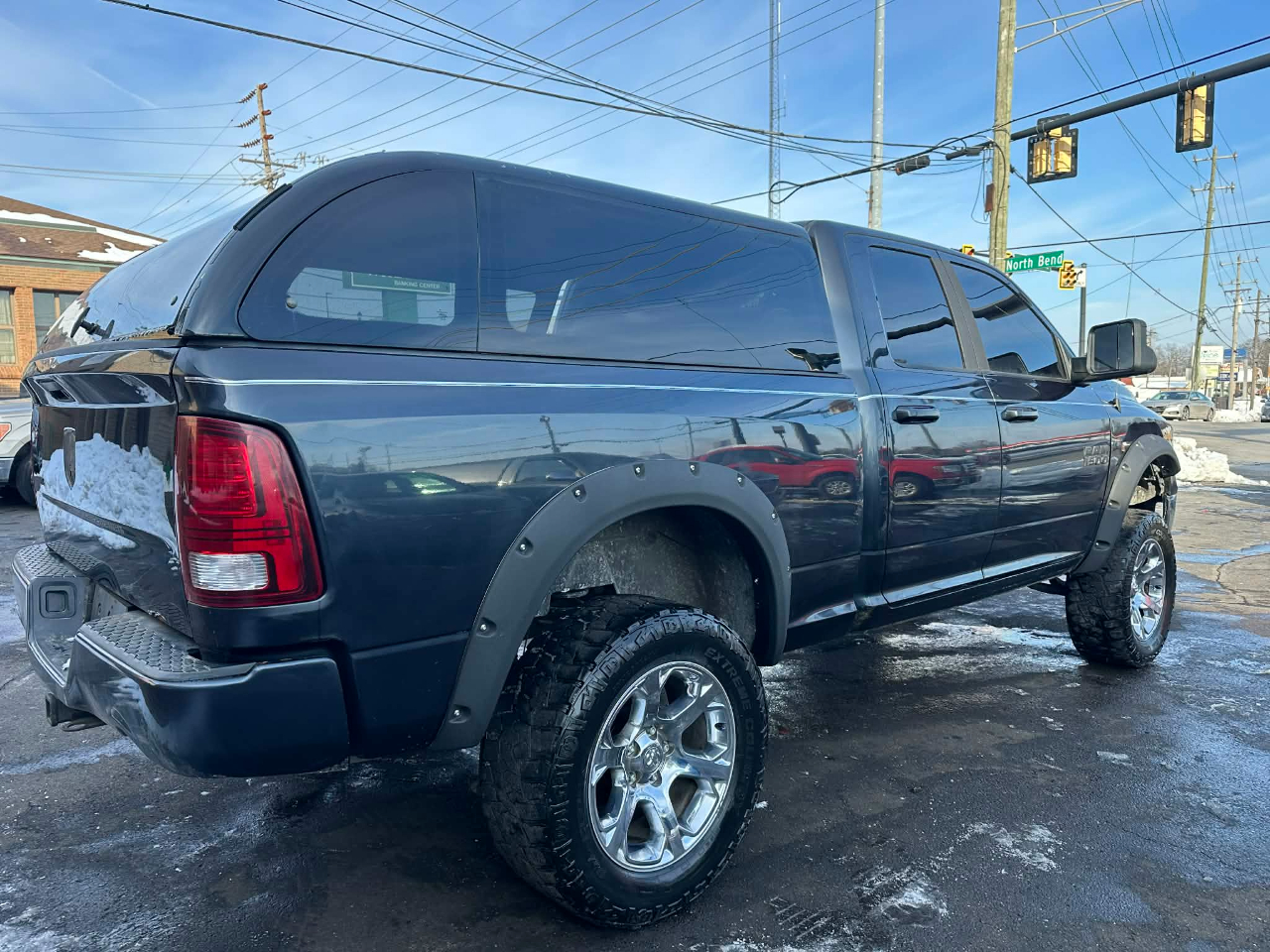 RAM 1500 4WD Crew Cab 140.5" Longhorn 2013
