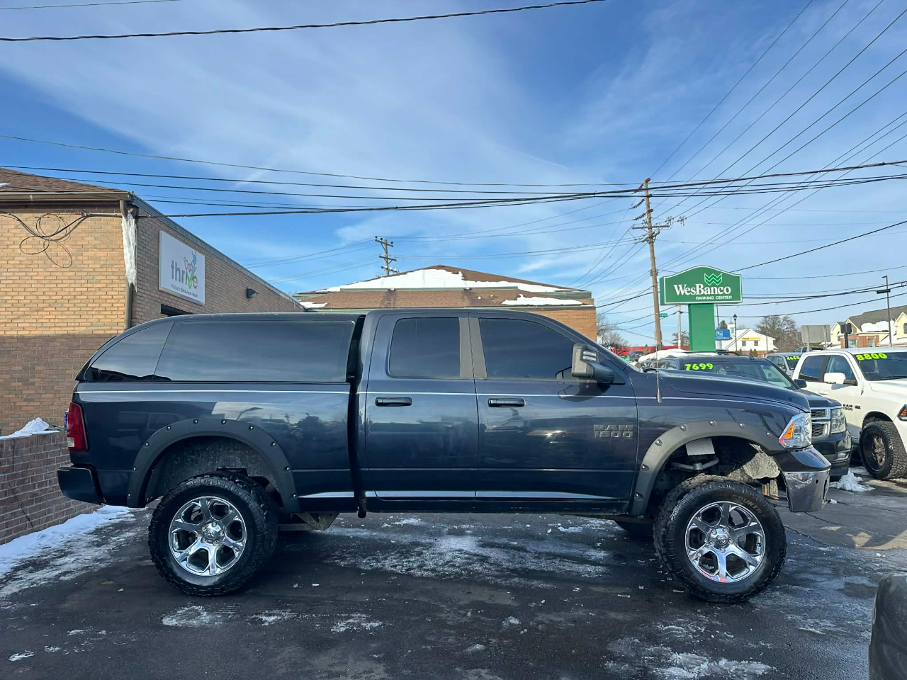 RAM 1500 4WD Crew Cab 140.5" Longhorn 2013