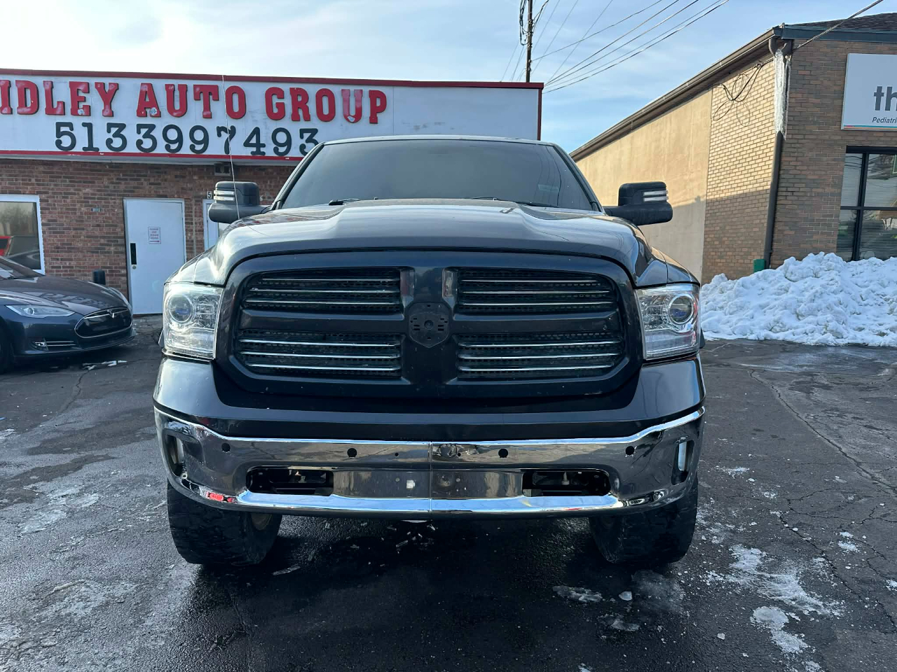 RAM 1500 4WD Crew Cab 140.5" Longhorn 2013