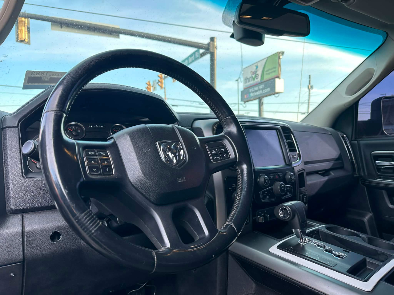 RAM 1500 4WD Crew Cab 140.5" Longhorn 2013