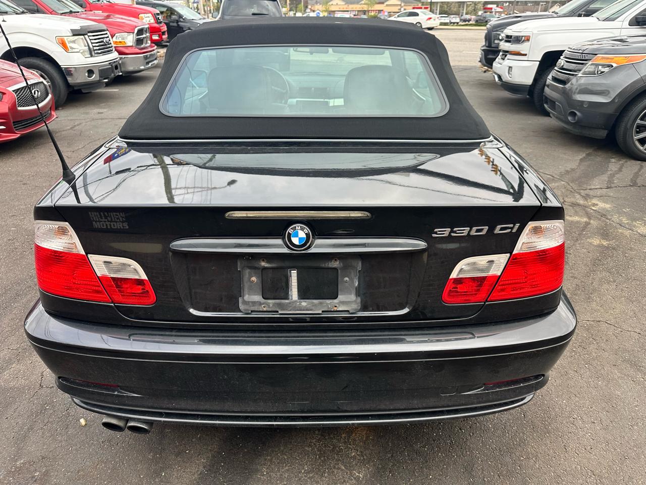 BMW 3-Series 330Ci convertible 2003