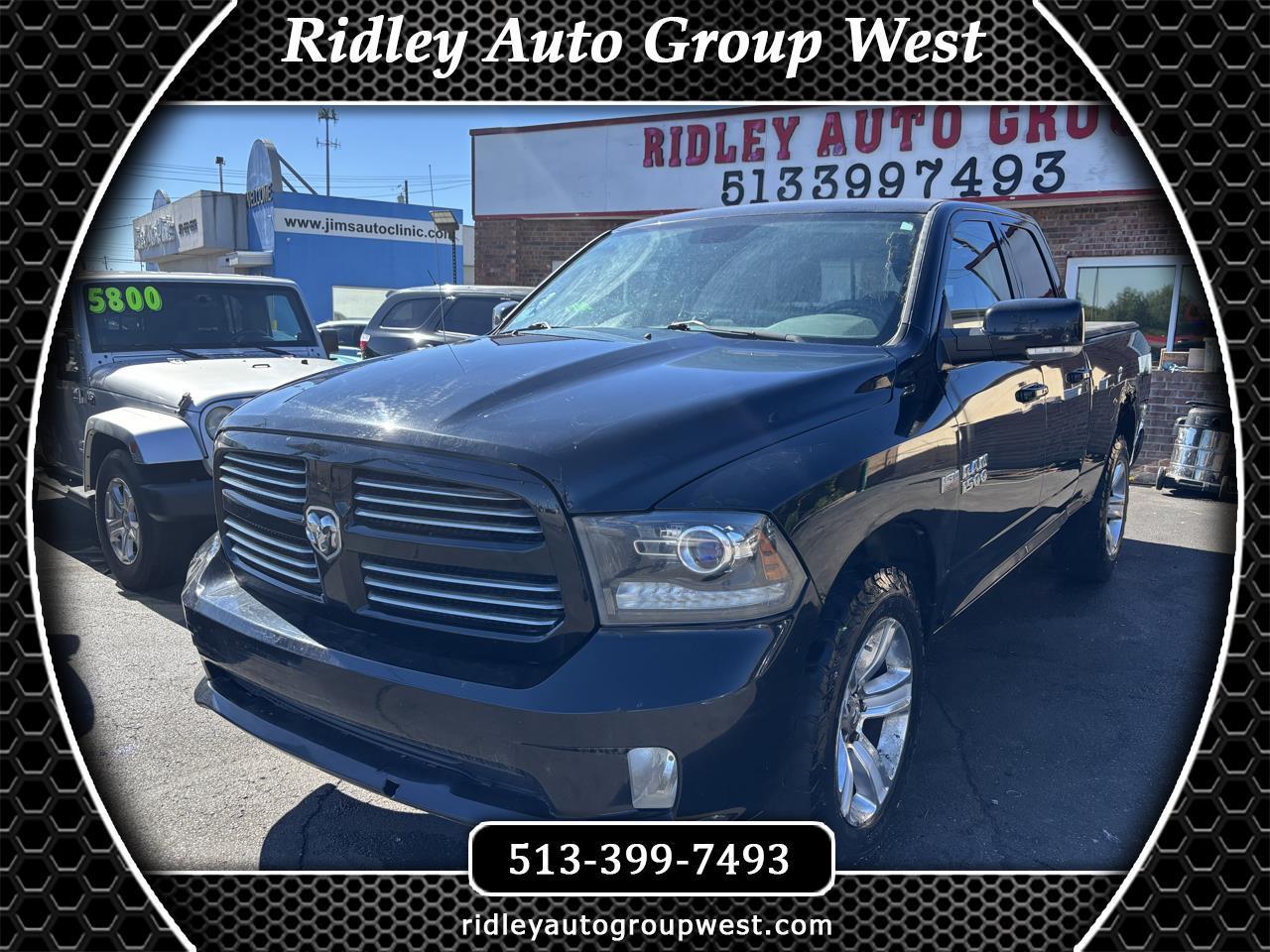 2013 RAM 1500 Sport Quad Cab 4WD