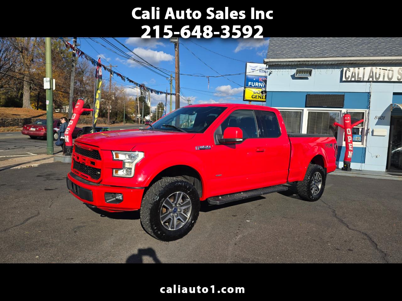 2017 Ford F-150 Lariat SuperCab 8-ft. 4WD