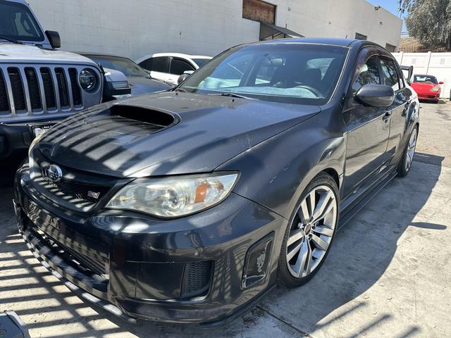 Gray 2012 Subaru Impreza WRX STI Sedan All-Wheel Drive Manual