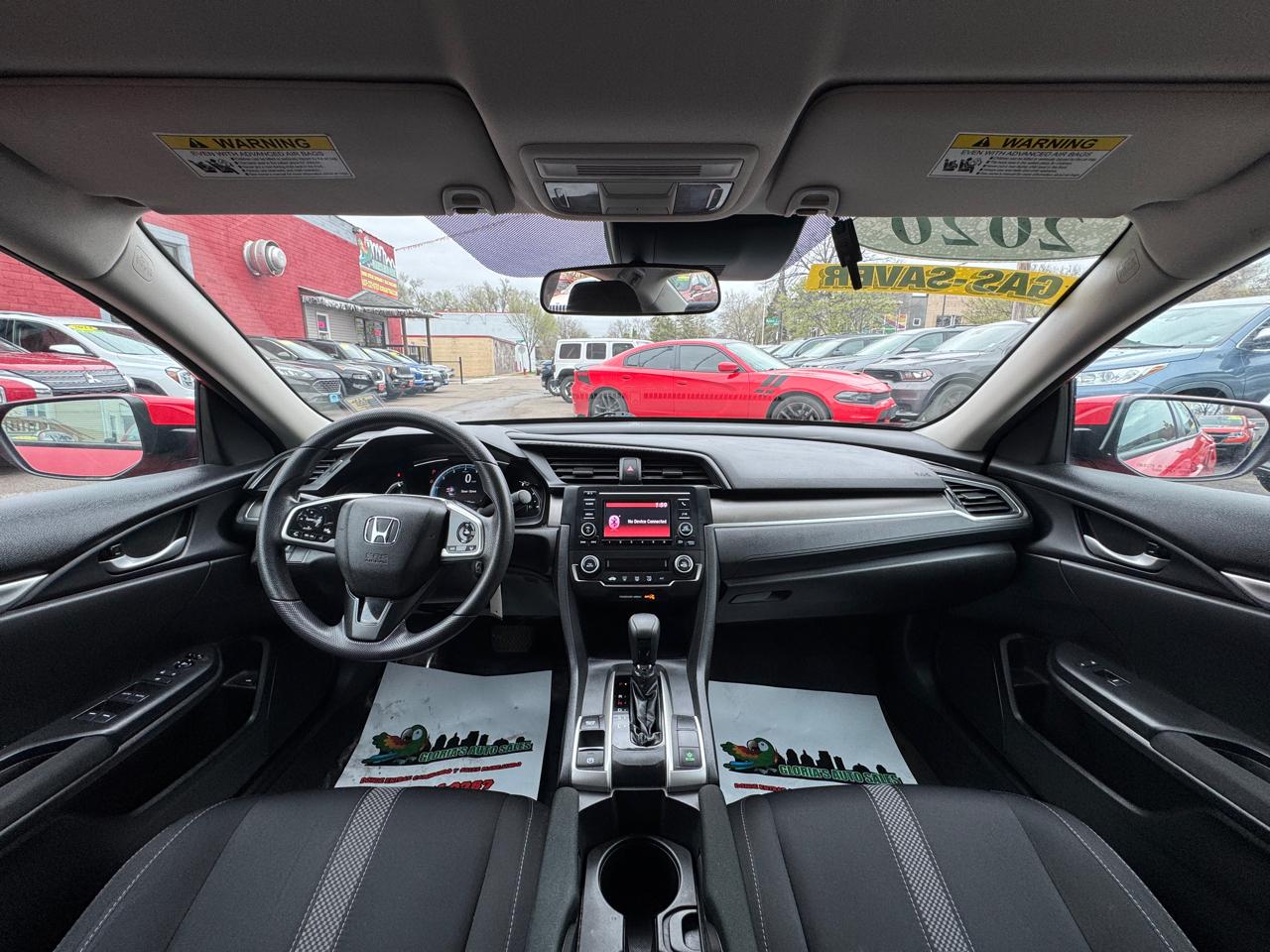 Honda Civic LX Honda Sensing Sedan CVT 2020