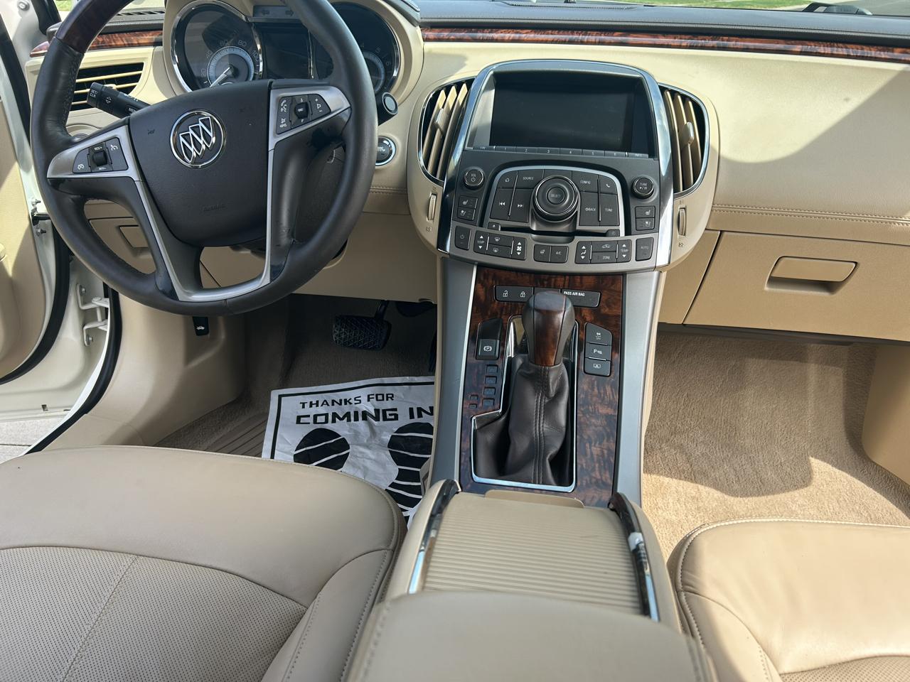 Buick LaCrosse Premium Package 2, w/Leather 2013