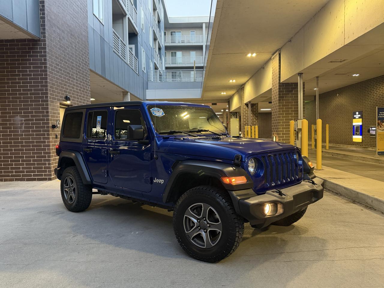 2018 Jeep Wrangler Unlimited Sport