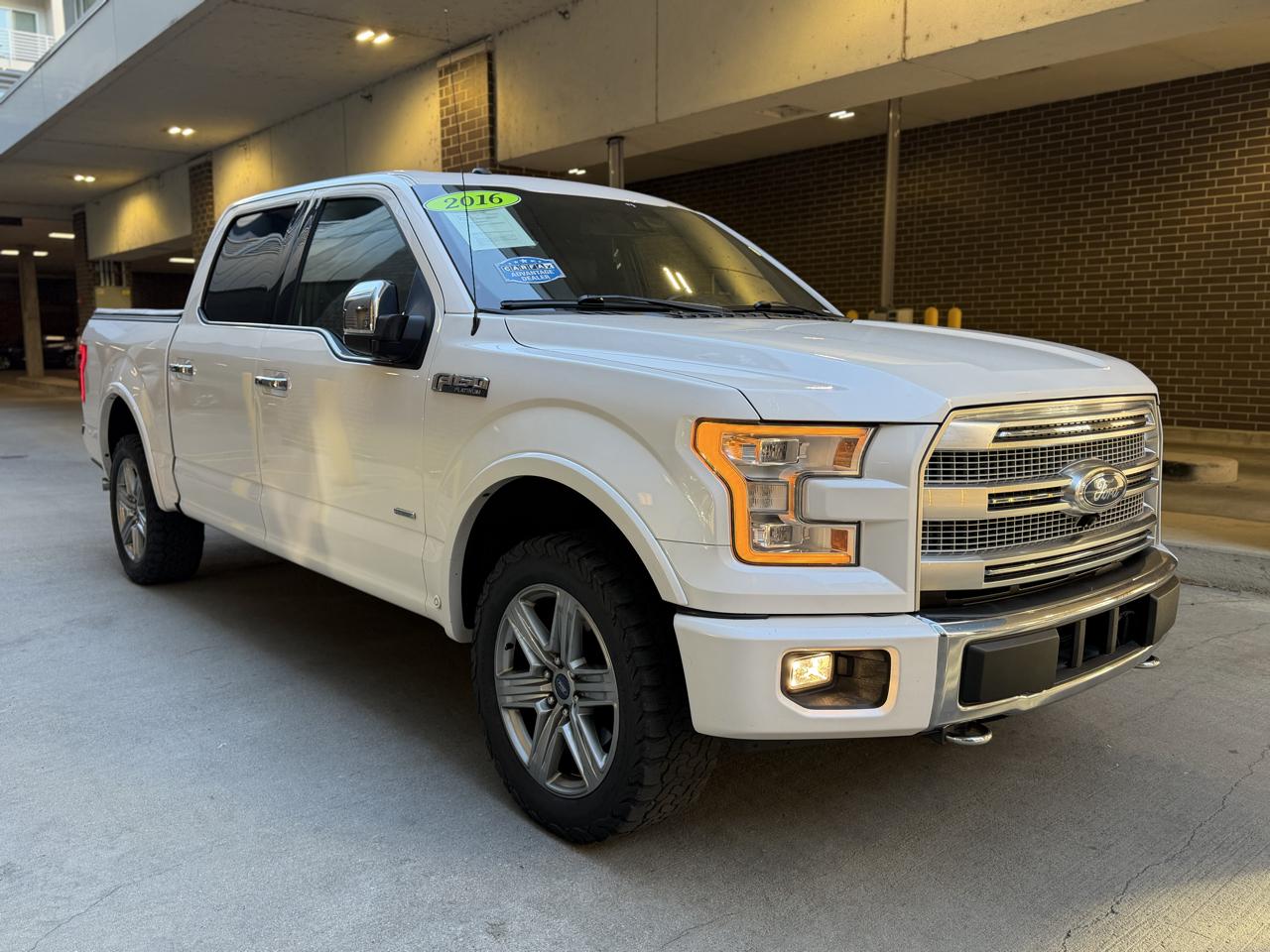Ford F-150 Platinum SuperCrew 5.5-ft. Bed 4WD 2016