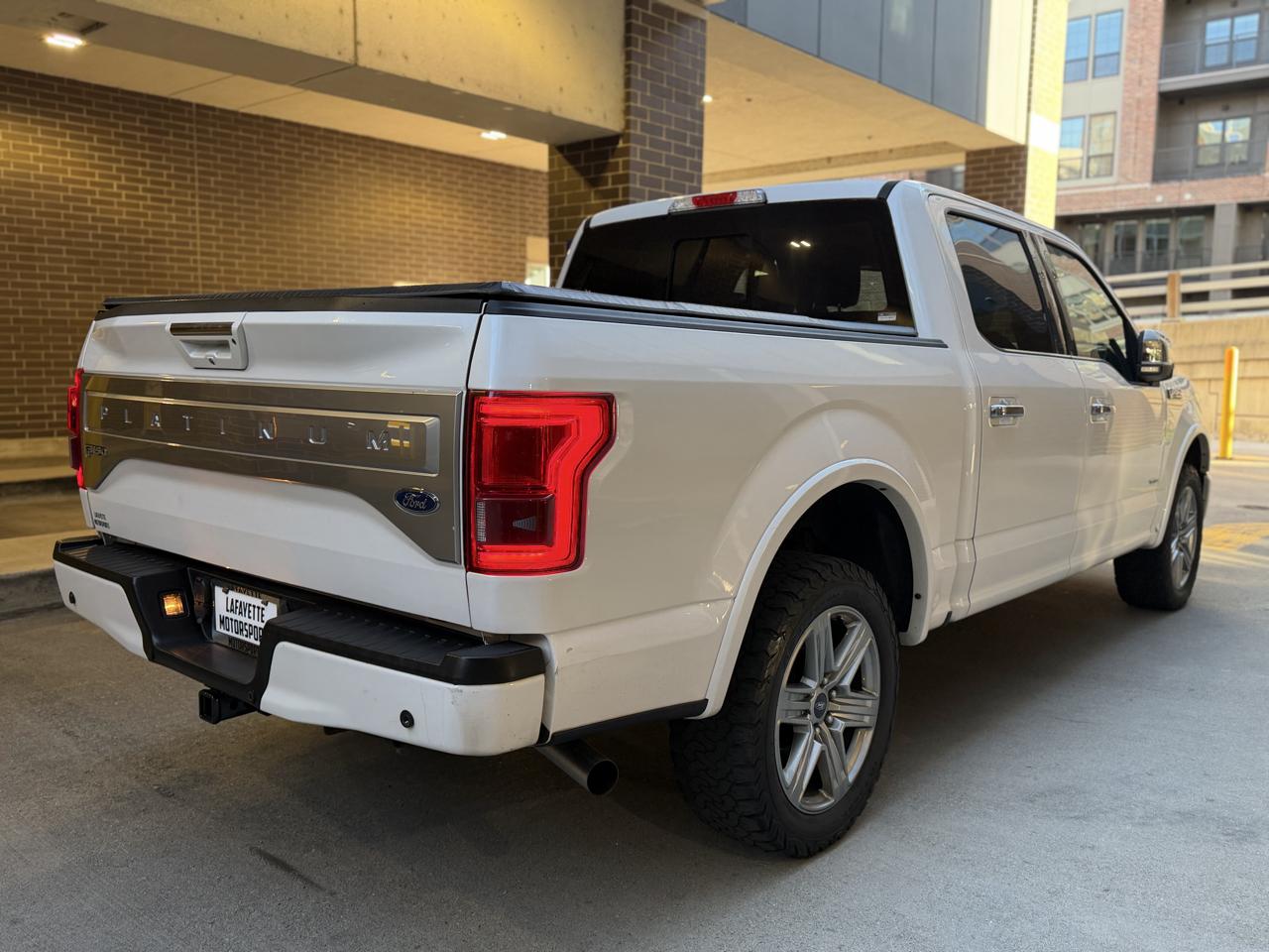 Ford F-150 Platinum SuperCrew 5.5-ft. Bed 4WD 2016