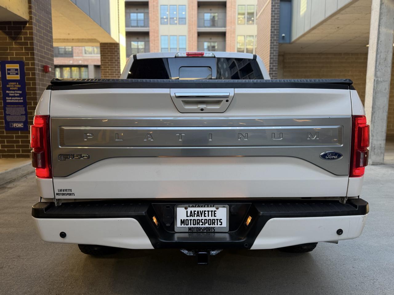 Ford F-150 Platinum SuperCrew 5.5-ft. Bed 4WD 2016