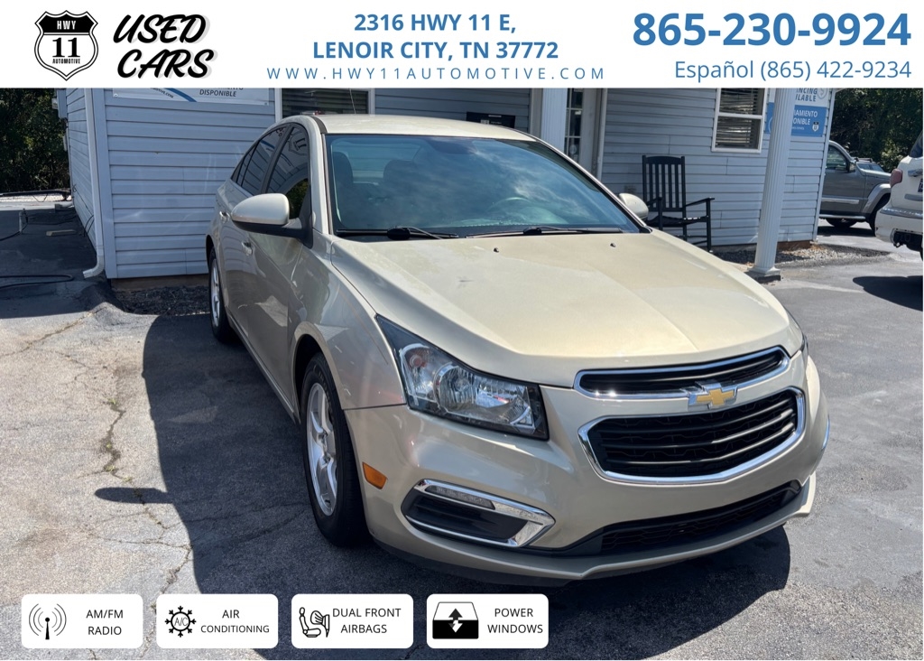 Chevrolet Cruze 1LT Auto 2015 Chevrolet Cruze 1LT Auto 2015