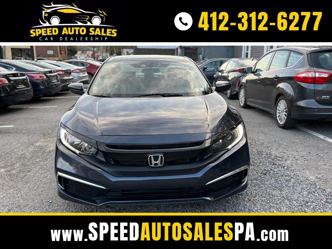 2021 Honda Civic 2dr Cpe LX Auto