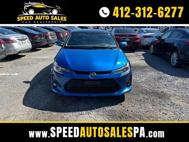 Blue 2015 Scion tC Base Coupe Front-Wheel Drive Automatic