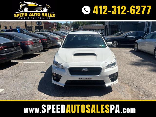 White 2016 Subaru WRX AWD Sedan All-Wheel Drive Manual
