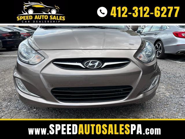 Brown 2013 Hyundai Accent Sedan Front-Wheel Drive Automatic