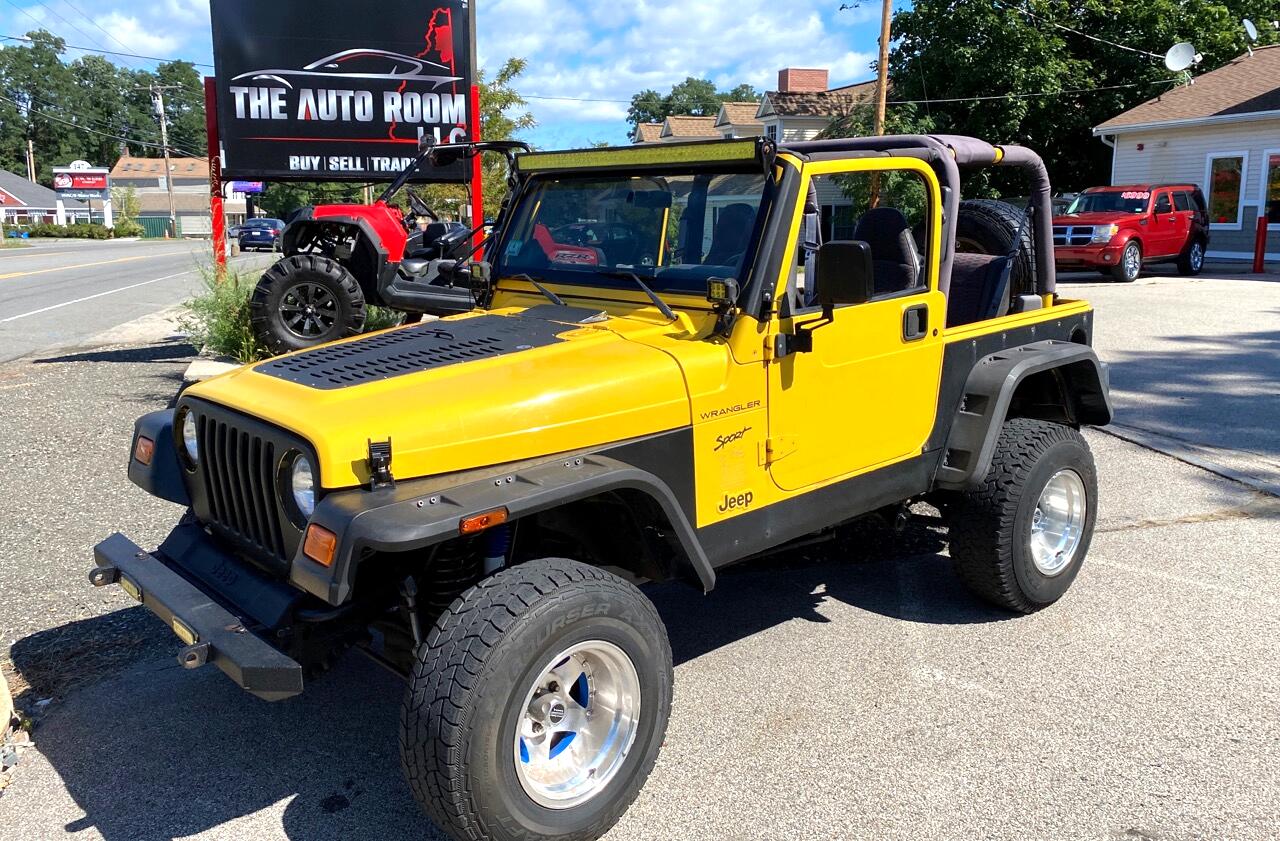 Used 2000 Jeep Wrangler Sport for Sale in Seabrook NH 03874 The Auto Room  LLC
