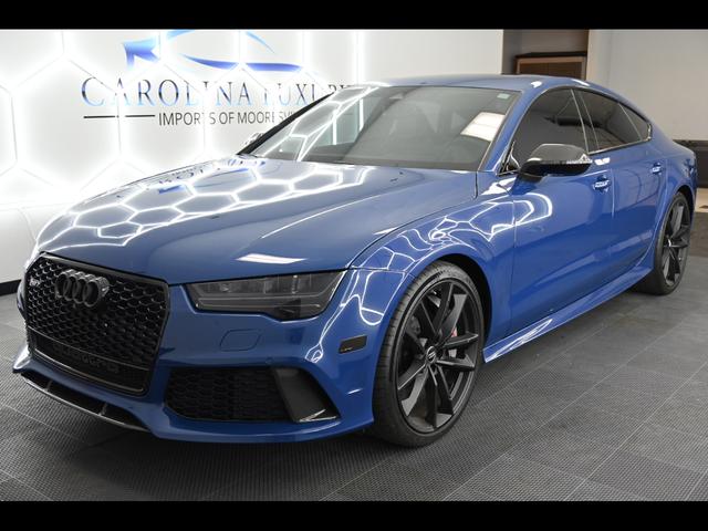 Ascari Blue 2018 Audi RS 7 4.0T quattro Performance AWD Sedan All-Wheel Drive 7-Speed Automatic
