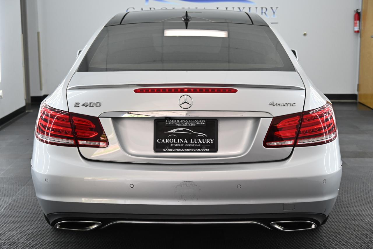 Mercedes-Benz E-Class E400 4MATIC Coupe 2017