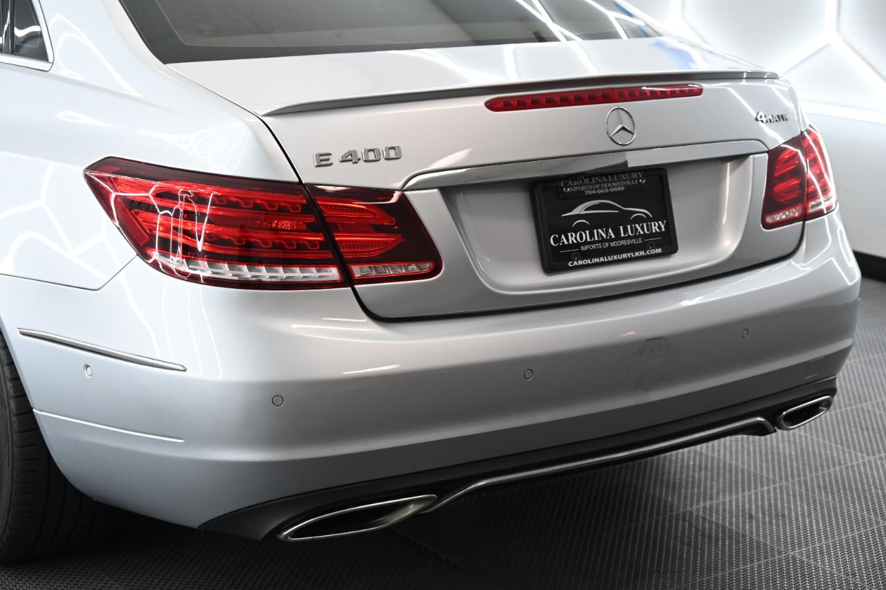 Mercedes-Benz E-Class E400 4MATIC Coupe 2017