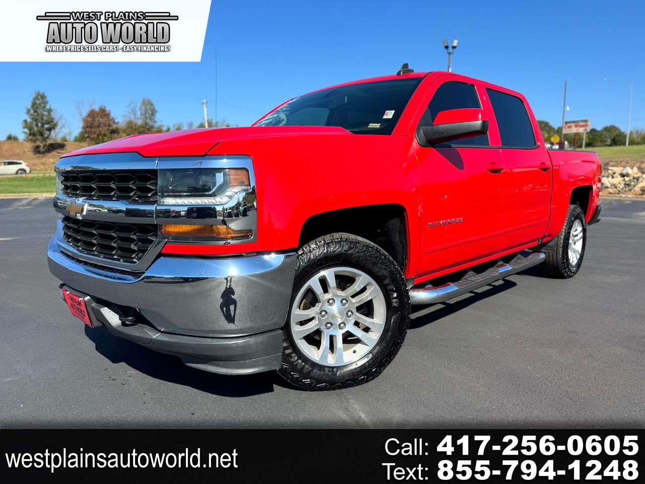 2018 Chevrolet Silverado 1500 4WD Crew Cab 143.5" LT w/1LT
