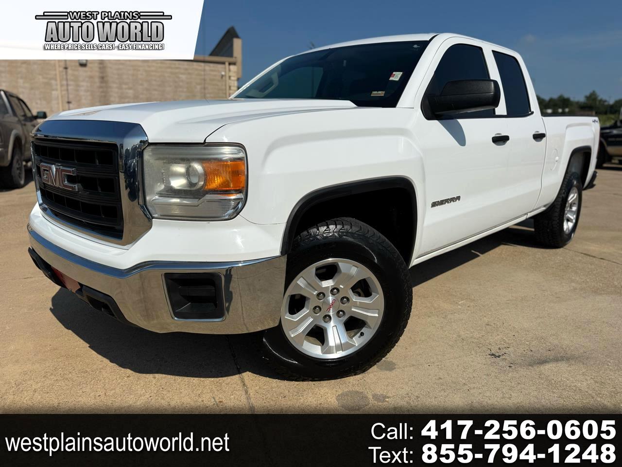 GMC Sierra 1500 4WD Double Cab 143.5" 2014