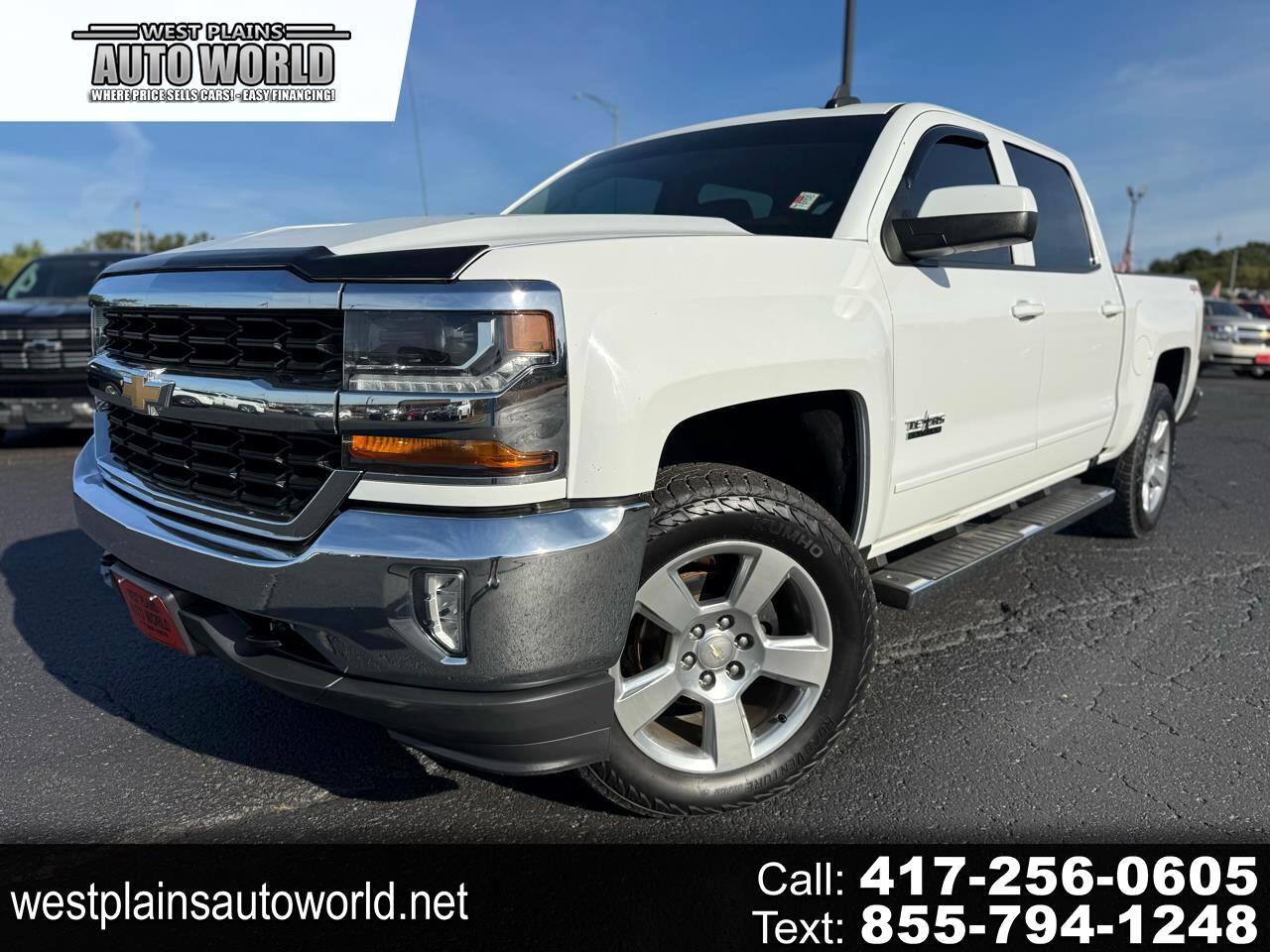 2018 Chevrolet Silverado 1500 4WD Crew Cab 143.5" LT w/1LT